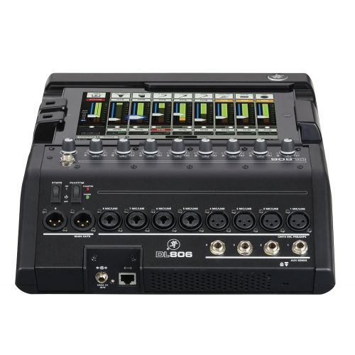  Mackie DL DL806 8-Channel Digital Live Sound Mixer with Apple Lightning Connector