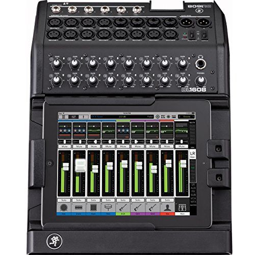  Mackie DL1608 16-Channel Live Sound Digital Mixer with iPad Control