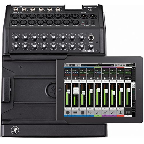  Mackie DL1608 16-Channel Live Sound Digital Mixer with iPad Control