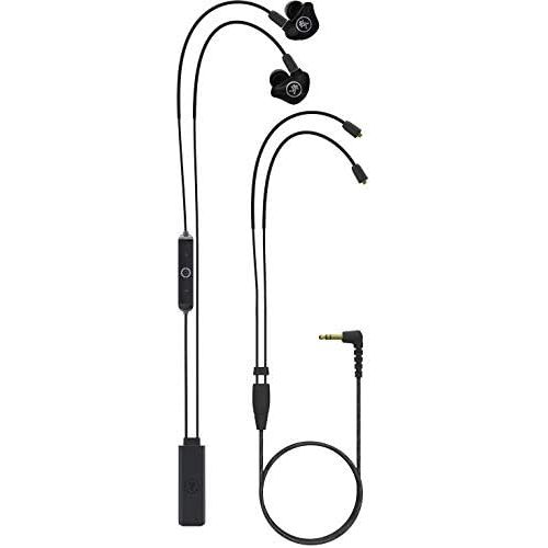  Mackie MP-240 Hybrid Dual Driver Professional In-Ear Monitors with 1 Year EverythingMusic Extended Warranty Free