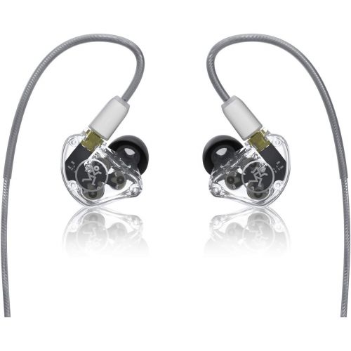  Mackie MP-240 Hybrid Dual Driver Professional In-Ear Monitors with 1 Year EverythingMusic Extended Warranty Free
