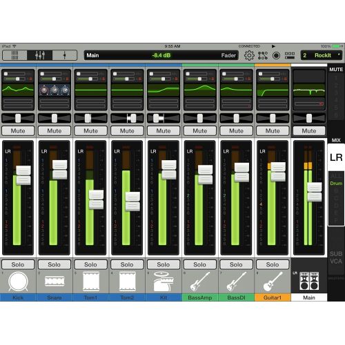  Mackie DL Series DL32R 32-Channel Digital Mixer