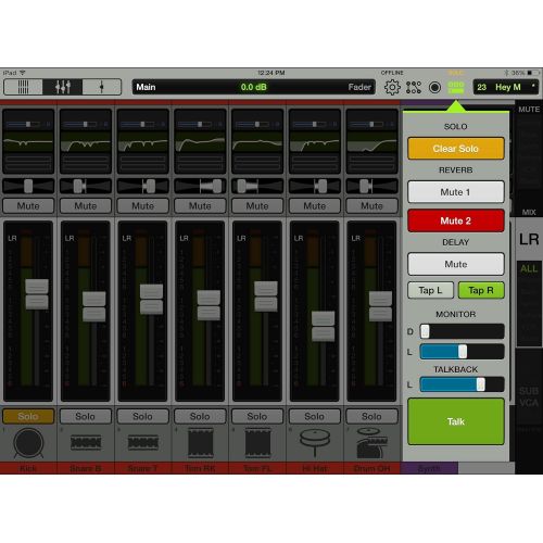  Mackie DL Series DL32R 32-Channel Digital Mixer