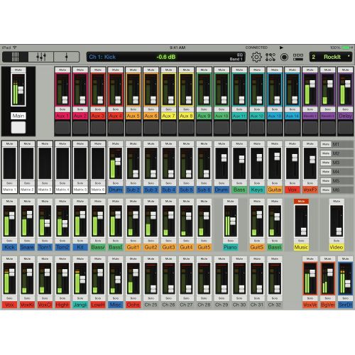  Mackie DL Series DL32R 32-Channel Digital Mixer