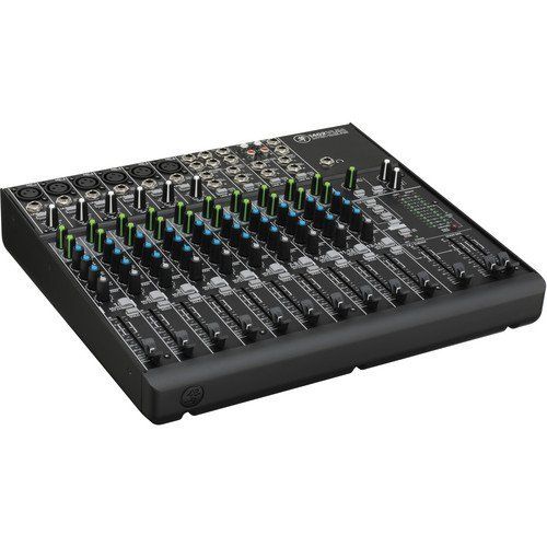  Mackie 1402VLZ4 14-Channel Compact Mixer with G-MIXERBAG-1515 Padded Nylon MixerEquipment Bag & PB-S3410 3.5 mm Stereo Breakout Cable, 10 feet Bundle