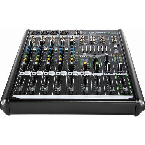  Mackie ProFX8v2 8-Channel Sound Reinforcement Mixer with Padded Nylon MixerEquipment Bag and Pro Stereo Breakout Cable - 10