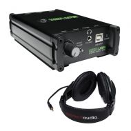 Mackie MDB-USB Stereo DAC Direct Box with R100 Stereo Headphones (Black)