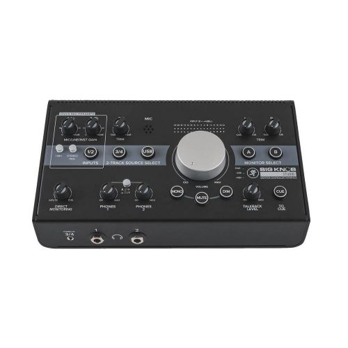  Mackie Big Knob Studio Monitor Controller and Interface with 1 Year EverythingMusic Extended Warranty Free
