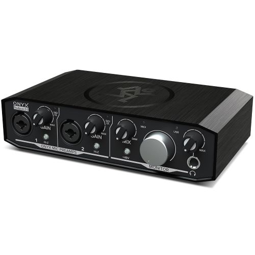  Mackie Onyx Producer 2-2 Zero-latency Direct Monitoring 2-in-2-out USB 2.0 USB Audio Interface with 2 XLR Microphone Cable and Zorro Sounds Custom Designed Instrument Cloth