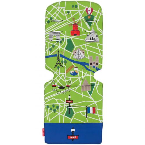  Maclaren Universal Reversible Seat Liner - Paris City Map