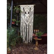 /MacrameElegance Large Macrame Wall Hanging, WallTapestry, Woven Wall Hanging, Boho Decor Hippie Decor, Bohemian Art, Home Decor, Macrame Curtain