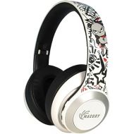 Bluetooth Headphone, Over Ear, Foldable, Adjustable. Glowing Led Light, Noise Cancelling, Best Sound Quality - White