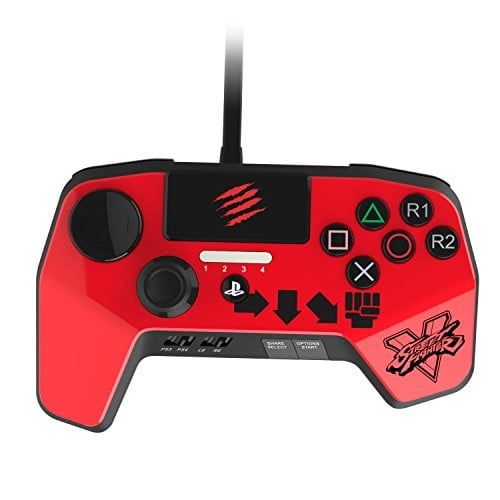  Mad Catz PS4 CONTR FIGHT P.PRO SFV RED