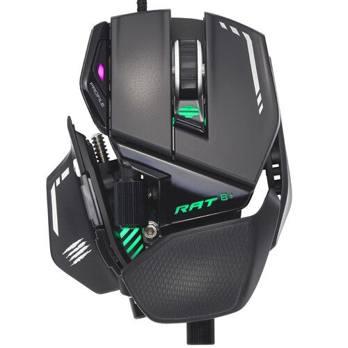  Mad Catz R.A.T. 8+ Fully Adjustable Gaming Mouse (Black)