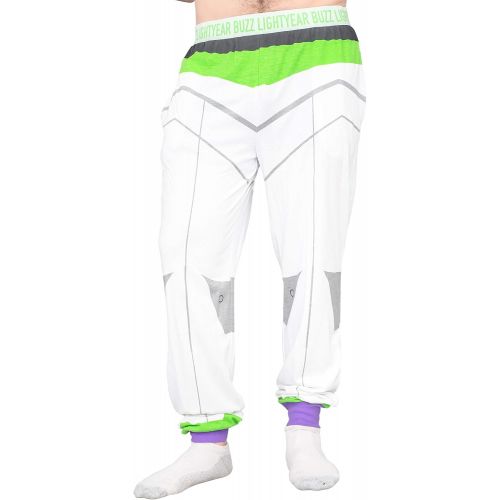  할로윈 용품Mad Engine Toy Story Buzz Lightyear All The Buzz Costume Pajama Shirt and Pants Set