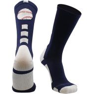 MadSportsStuff Baseball Logo Athletic Crew Socks (multiple colors)