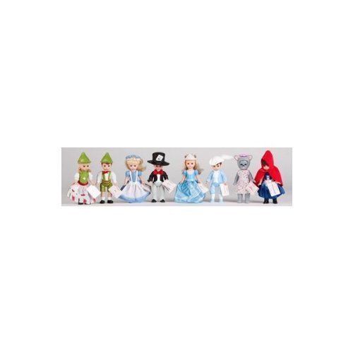 마담 알렉산더 2010 Madame Alexander 8 Pcs. Doll Set Factory Sealed From Mcdonalds Contains Alice in Wonderland , Mad Hatter , Cinderella , Prince Charming , Gretel , Hansel , Little Red Riding H