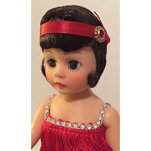 마담 알렉산더 Madame Alexander 1950s MADAME ALEXANDER FLAPPER 1118 RED DRESS BRUNETTE DOLL MINT IN BOX