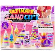 [아마존베스트]Made By Me Ultimate Sand Art Kit by Horizon Group Usa, Includes 20 Pack of Colored Sand, 1 Glow In The Dark Sand, 8 Sand Bottles, 3 Pack of Glitter, Sticker Sheet & More (Amazon Ex