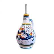 Made In Italy Italian Ceramic Oil Bottle Ricco