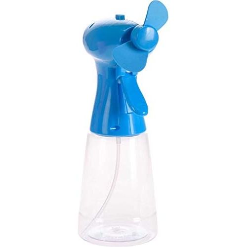  [아마존베스트]Made2trade Water Spray Fan 350 ml with a Height of 22 cm  Assorted Colours  Pink, Blue and Green