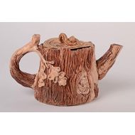 MadeHeart | Buy handmade goods Unusual Handmade Ceramic Teapot Beautiful Teapot Kitchen Supplies Gift Ideas