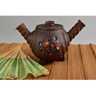 MadeHeart | Buy handmade goods Handmade Ceramic Teapot Small Teapot Pottery Art Ceramic Cookware Kitchen Decor