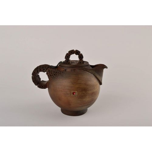  MadeHeart | Buy handmade goods Handmade Beautiful Teapot Unusual Clay Kitchenware Designer Ceramic Teapot