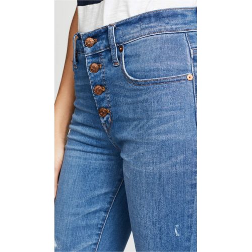  Madewell Button-Front Cali Demi-Boot Jeans