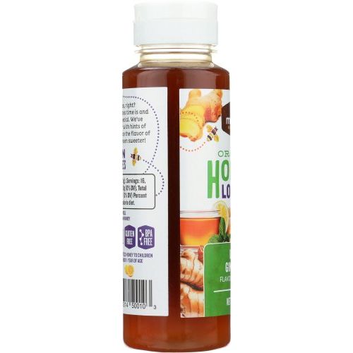  Madhava Naturally Sweet Organic Honey Loves Tea, Lemon Ginger Zest, 12 Ounce (6 Count)