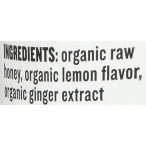  Madhava Naturally Sweet Organic Honey Loves Tea, Lemon Ginger Zest, 12 Ounce (6 Count)