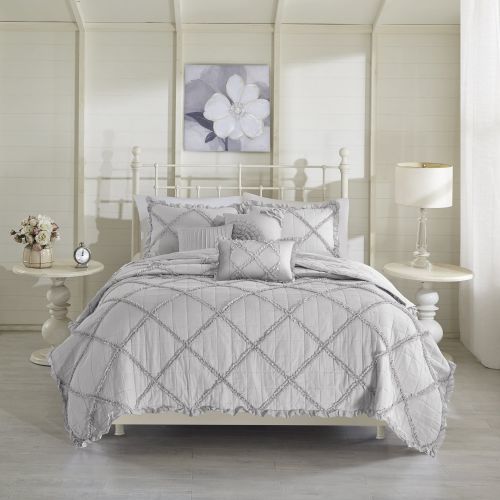  Home Essence Robin 180TC Cotton Percale Coverlet Set