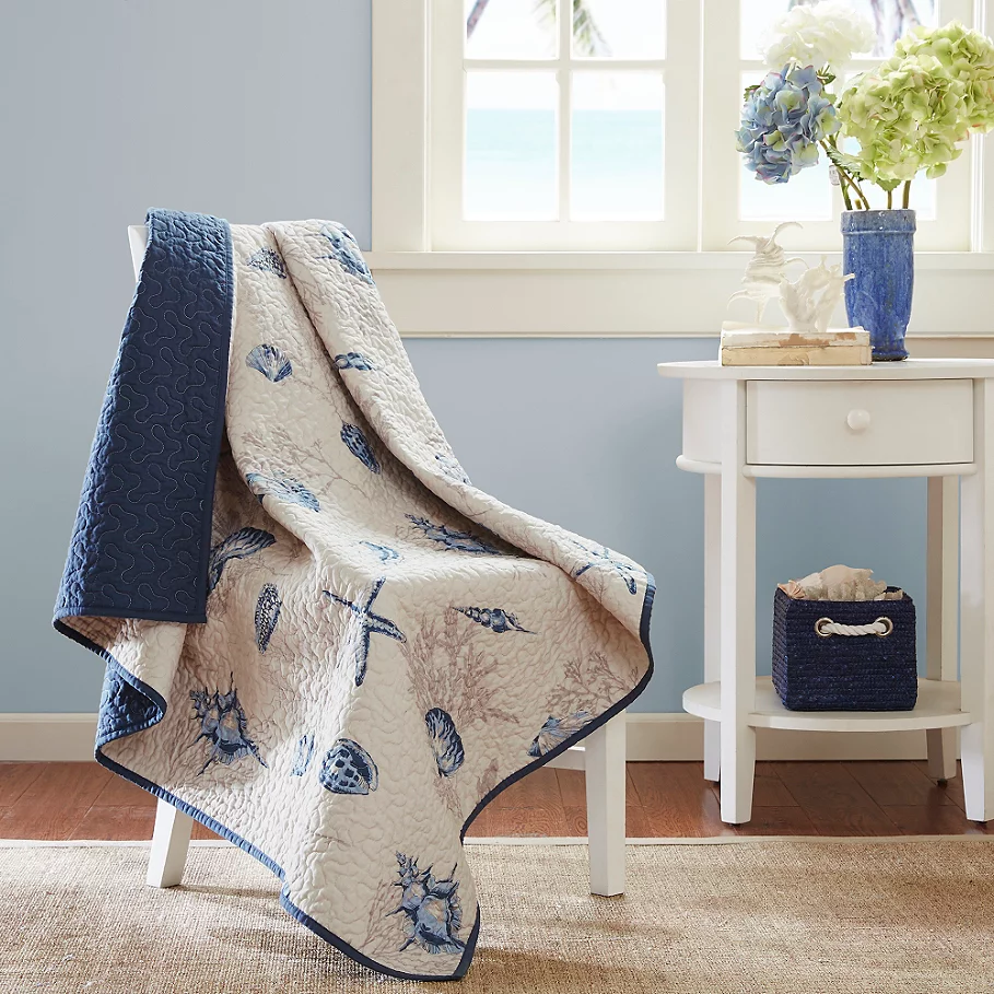  Madison Park Bayside Oversized Quilted Throw