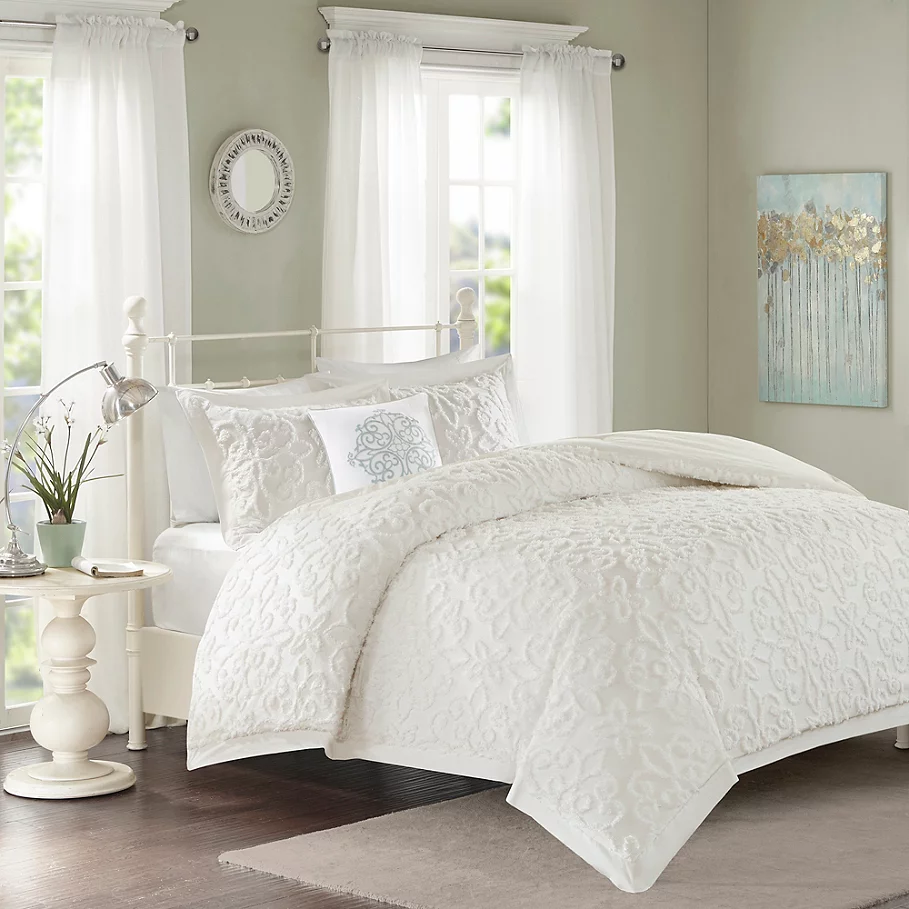  Madison Park Sabrina 4-Piece Full  Queen Comforter Set