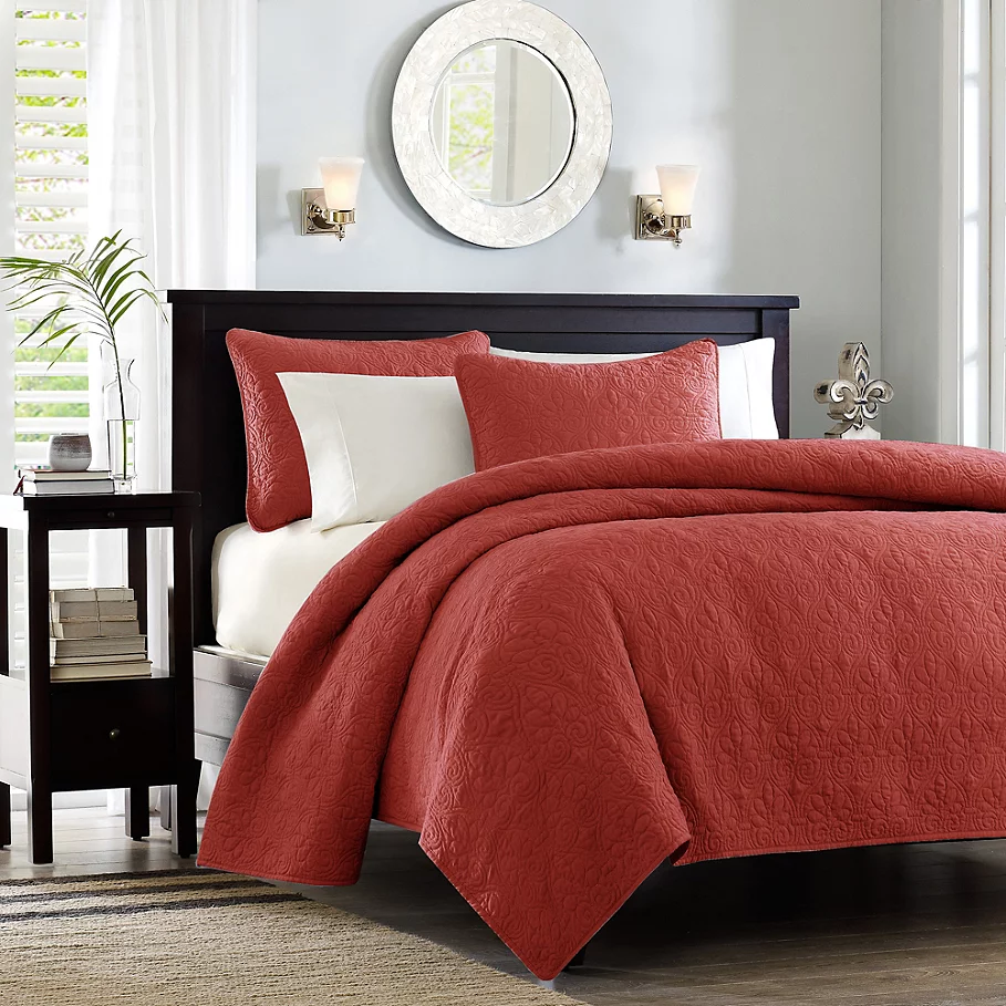  Madison Park Quebec Reversible Coverlet Set