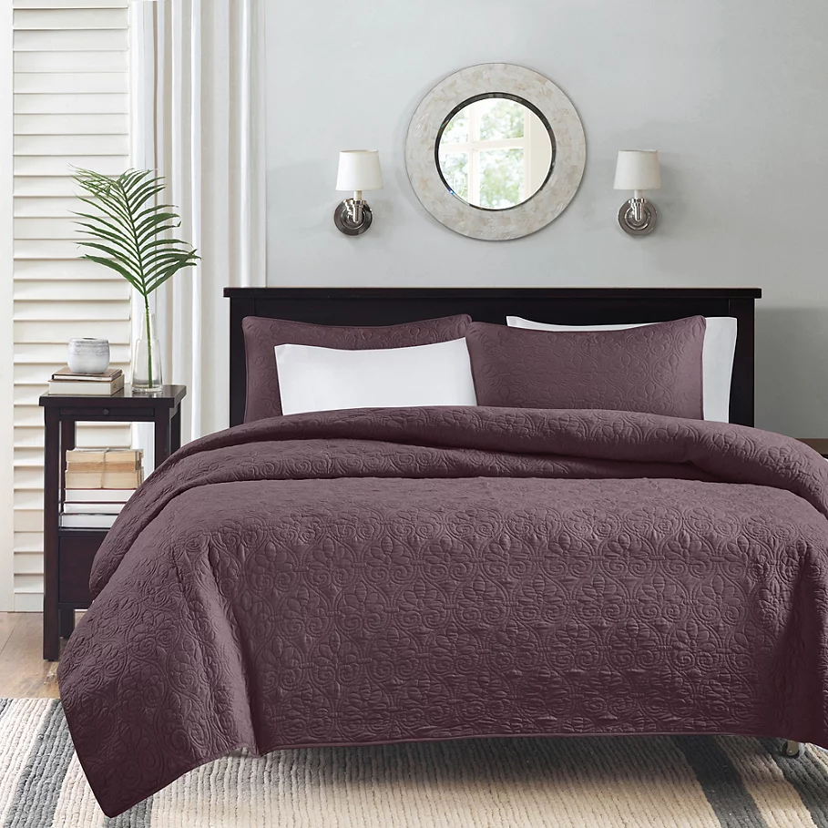  Madison Park Quebec Reversible Coverlet Set