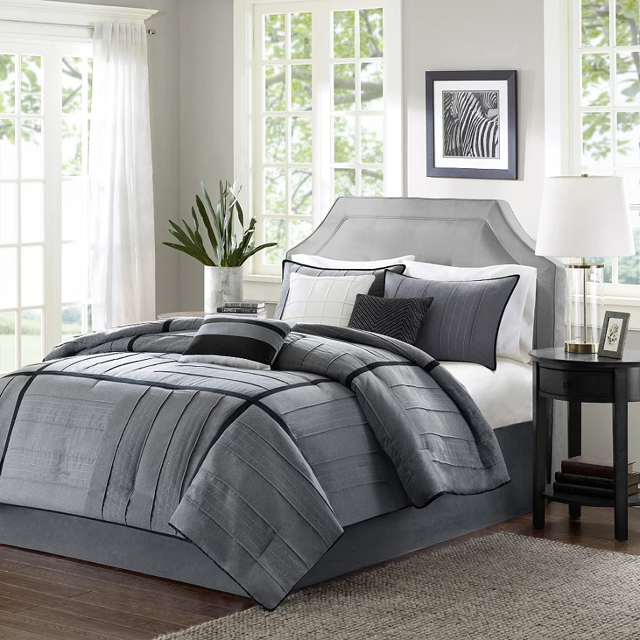 Madison Park Bridgeport Collection 7-Piece Comforter Set