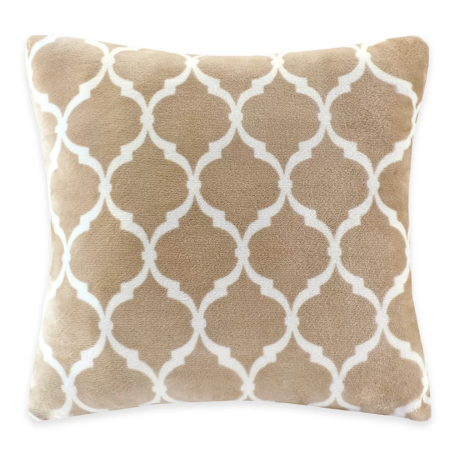  Madison Park Ogee Reversible Square Throw Pillow