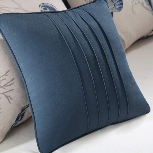  Madison Park MP10-505 Bayside Comforter Set, Blue