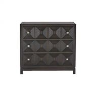 Madison Park Cecilia Accent Chest with 3 Drawers Brown See Below