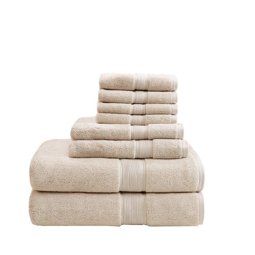  Madison Park Signature 800GSM 100% Cotton 8-Piece Towel Set