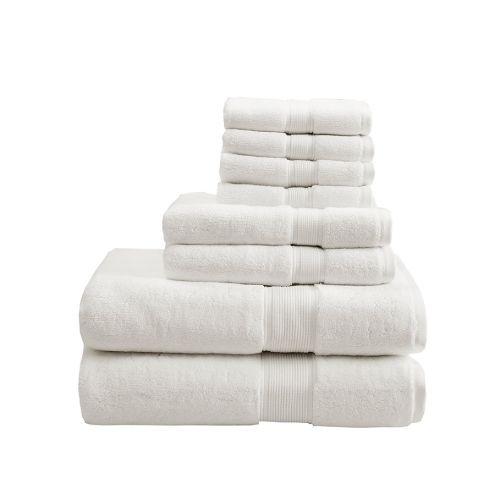  Madison Park Signature 800GSM 100% Cotton 8-Piece Towel Set