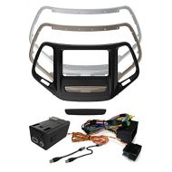 Maestro KIT-CHK1 Dash Kit, USB Box and T-Harness for 2014 and up Jeep Cherokee