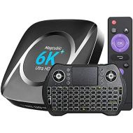 [아마존베스트]-Service-Informationen Android TV Box 10.0, TV Box All Winner H616 [4GB RAM 64GB ROM] 2.4G/5.8G Dual Band WiFi with Bluetooth 5.0 Converter TV Box Support 3D 4K 6K Ultra HD H.265 with Mini Keyboard Set T