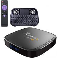 [아마존베스트]-Service-Informationen Android TV Box 10.0, [4G RAM+ 64G ROM] H616 Quad-Core 64 Bits with Dual 2.4G/5.8G WiFi, BT 5.0 UHD H.265 Ethernet LAN Support 3D 6K TV Box with Backlit Keyboard Set Top TV Box