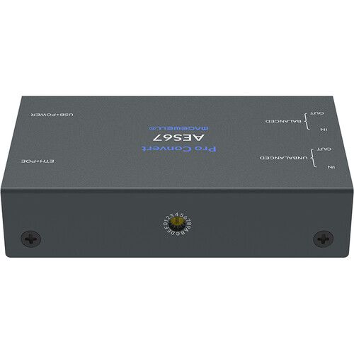  Magewell Pro Convert AES67 Multi-Format Bidirectional Analog/IP Audio Converter