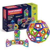 Magformers Challenger Set (112-pieces) Deluxe Magnetic Building Blocks, Educational Magnetic Tiles Kit , Magnetic Construction shapes STEM Toy Set - 63077