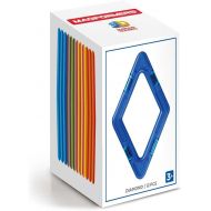 MAGFORMERS Diamond 12 Pieces Rainbow Colors, Educational Magnetic Geometric Shapes Tiles Building STEM Toy Set Ages 3+