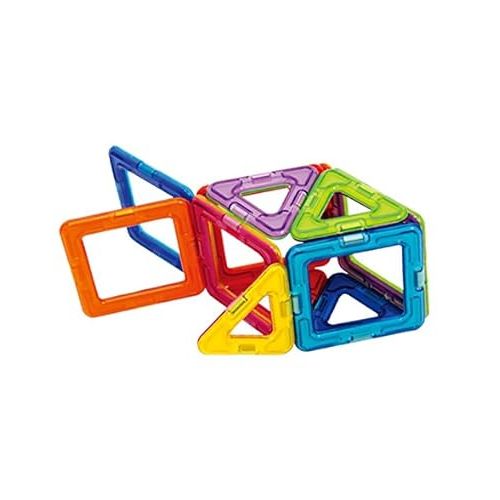  Magformers Basic Set (14-pieces) Magnetic Building Blocks, Educational Magnetic Tiles Kit , Magnetic Construction STEM Toy Set
