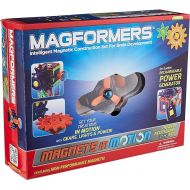 Magformers Magnets in Motion Power Accessory Set (27-Pieces) Magnetic Building Blocks, Educational Tiles Kit , Magnetic Construction STEM Gear Set